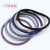 High Elastic 3mm Thick Seamless Color Hair Band Grade A Elastic Tighten Rope Rubber Band Simple Hair Ring Wholesale