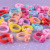 Korean Style Children's Small Flower Hair Ring Candy Color High Elastic Seamless Knitted Rubber Band Children's Hair Accessories Wholesale