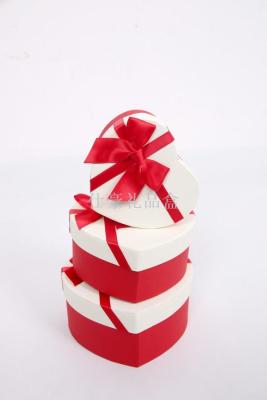3 - Piece gift box with ribbon bow