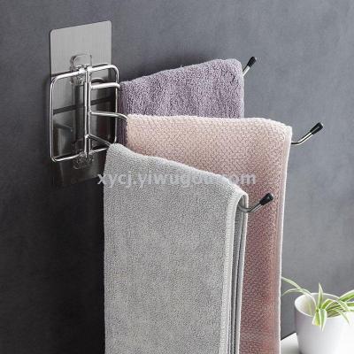 Stainless steel rotating towel