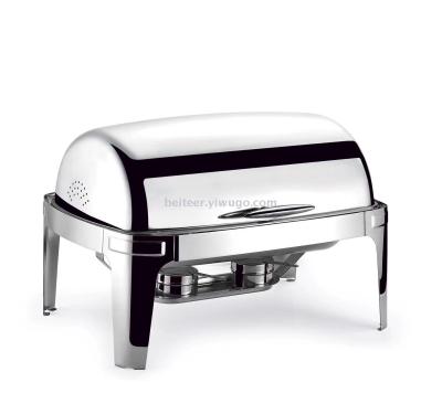Hotel stainless steel self - service generous clamshell stove