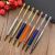 Diy hand made oil pen metal Ballpoint Pen Diamond hollow pole pen