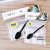 Disposable Spoon Plastic Crystal Spoon Takeaway Spoon Packaging Porridge Spoon Spoon Transparent Dessert Tasting Spoon