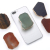 natural gemstone healing crystal Mobile phone accessories tablet stand grip Phone Socket Holder 