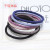 High Elastic 3mm Thick Seamless Color Hair Band Grade A Elastic Tighten Rope Rubber Band Simple Hair Ring Wholesale