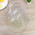 Disposable Plastic Dish Dish Fruit Plate Dish Plate Household Round Oval Tableware Environmentally Friendly Transparent Thickened Plastic Dish