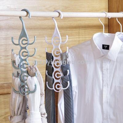Wardrobe belt hanger with hook hanger