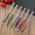 Diy hand made oil pen metal Ballpoint Pen Diamond hollow pole pen