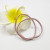 Korean Style Double Joint Knotted Hair Ring Small Braiding High Elastic Elastic Hairtie Boutique 1 Yuan Hair Accessories Supply