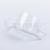 PS604 smile transparent mask food catering plastic mask ordinary anti-fog smile mouth screen