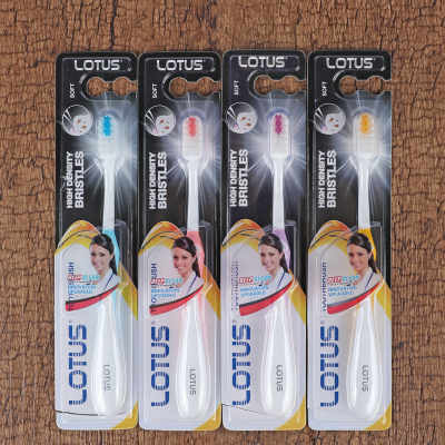 Jenny Toothbrush Soft Bristle Filament Small Head Toothbrush Adult Men and Women Wholesale Cleaning Teeth Do Not Hurt Gum Family