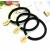 Korean Style High Elastic Seamless Labeling Hair Ring Hair Rope 6mm Thick Nylon Rubber Band Hair Accessories Yiwu Accessories Lot