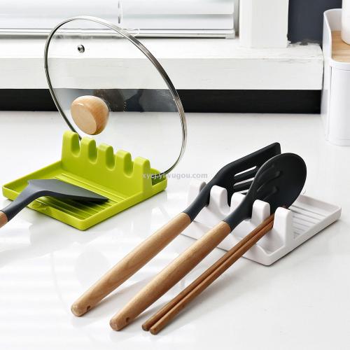 spot spatula silicone spoon mat hot pot soup ladle storage rack tray chopsticks holder pad kitchen supplies tableware pad