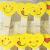 DF- small wooden clip wooden clip big wooden clip photo clip send hemp rope /3.5*0.7cm/ yellow heart emoji