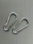 Supply safety spring hook safety climbing fastener stainless steel spring hook connecting ring 12 * 140