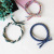 Korean Style Knotted Braid Hair Ring Fabric Lady Woven Rubber Band Stall 1 Yuan 2 Yuan Ornament Wholesale
