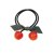 Cherry Leather Cover Female Headband Internet Celebrity Cute Hair Ring Korean Ins Simple Dot Ribbon Rubber Band Female Hair Rope