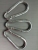 Supply safety spring hook safety climbing fastener stainless steel spring hook connecting ring 13 * 160