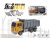 City Engineering Vehicle 4-Channel Remote Control Excavator Crane Simulation Electric Toy Oil Tank Truck Children's Toy