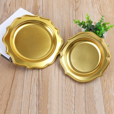 Disposable 7-Inch 9-Inch Dish Birthday Party Hotel Fast Food Camping Plate Barbecue Plate Wholesale
