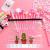 20 PCs Creative Pink Cute Girl Pink Cartoon Gel Pen Combination Set Black 0.5mm Signature Pen