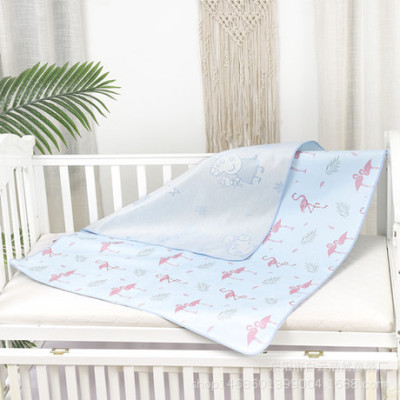 Xingyunbao Summer Mat Coral Fleece Double-Sided Available Baby Diaper Pad Waterproof Breathable Baby Septate Mattress Washable