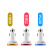 Orico high quality car charger 3USB intelligent recognition 6.1a super quick charging LED display universal