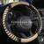 Manufacturer direct car steering wheel cover car to cover the 3D fabric paint surface of the original car mold