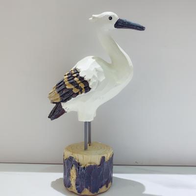 Marine resin decoration simulation seagull home decoration