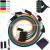 Spot 11 pieces set of tension rope resistance belt training rope elastic belt tension belt