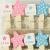 DF- small wooden clip wooden clip children clip notepad clip photo clip household daily /3.5*0.7/ square star