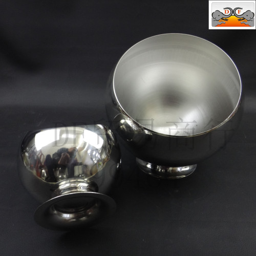 Df99464 Dingfa Stainless Steel Kitchen Hotel Supplies Tableware Oblique Bowl Sauce Bowl household Seasoning Bowl 