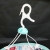 J35-8026 Multi-Clip Socks Hanger 20 Clip Plastic Bra Clothes Pin Household Hanger Baby Clothes Rack