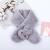 Children's scarf winter cartoon turnip rabbit plush scarf imitation rabbit hair men and women warm scarf baby scarf