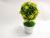 New imitation flower white basin millet flower bonsai office decoration false flower decoration