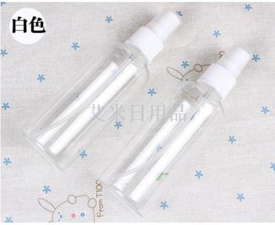 Dy-5ml beauty kit clear plastic spray bottle make-up bottle sprayer