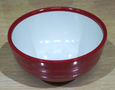 100% Melamine Tableware A5 Two-Color 5-Inch Threaded Bowl Eating Bowl Soup Bowl, Factory Direct Sales