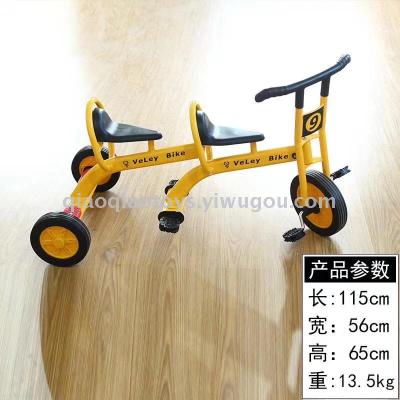 Kindergarten multi - stroller bicycle tricycle