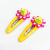 Tianqi Boutique Korean Hairpin Cute Baby BB Clip Bang Clip Cropped Hair Clip a Pair of Hairclips Strawberry Clip