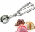 Stainless steel ice cream run ice cream spoon, ice cream run run run fruit run spot ice cream more tableware