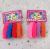 Candy - colored cotton yarn does not damage hair ring elastic rubber band