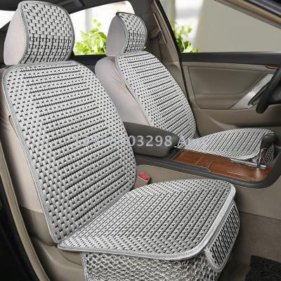 Wholesale summer ice silk car cushion manufacturers direct seasonal general machine - made seat cover