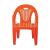 Hx-016a thickened plastic chair straight chair large plastic leisure chair outdoor beach chair