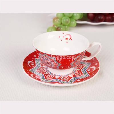 220ml afternoon tea English cup and saucer cup and saucer cup and saucer tea set set household office creative craft