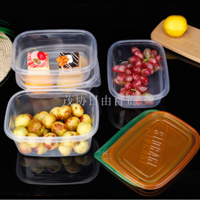 1900ml disposable fruit box crayfish wrapped cherry box cherry fruit cut box takeaway box