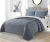 Modern simple pure yarn dyed polyester cotton bedding double jacquard 3 pcs set thin air conditioning summer cool quilt