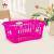 Size no. Hx-7023/7024 size no. Rectangular lidless plastic laundry basket with handle laundry basket multicolor