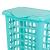 Hx-7026 plastic laundry basket plastic laundry basket square covered laundry basket laundry basket