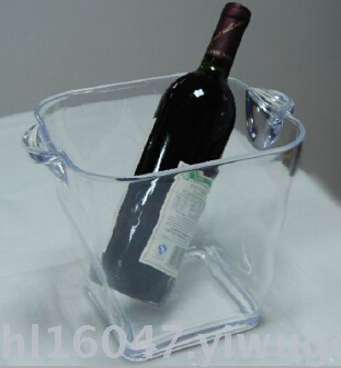 Square Transparent Ice Bucket Bar Ice Bucket