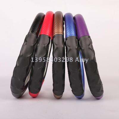 Korean version of carbon fiber imitated hand - type skid - resistant car steering wheel cover automotive supplies